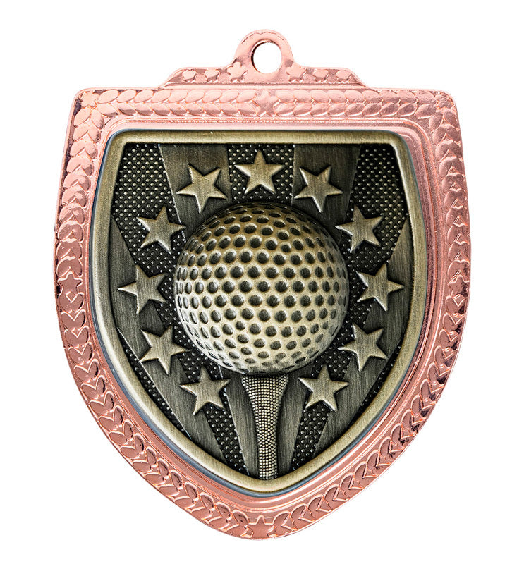 Shield Medal - Golf