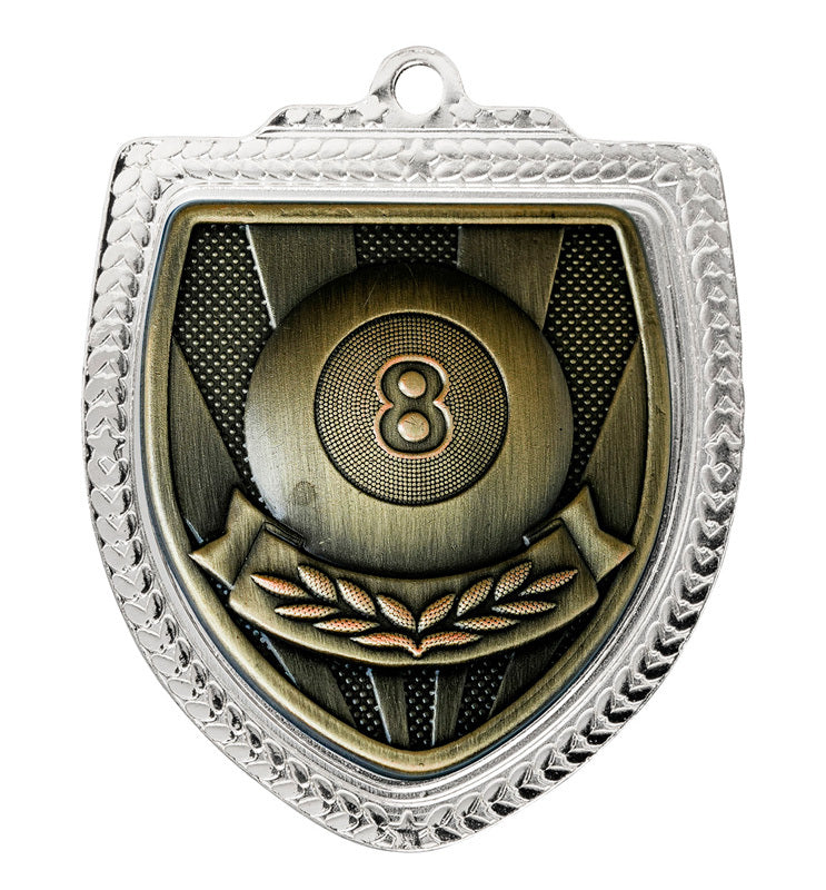Shield Medal - Billiards/Pool Ball