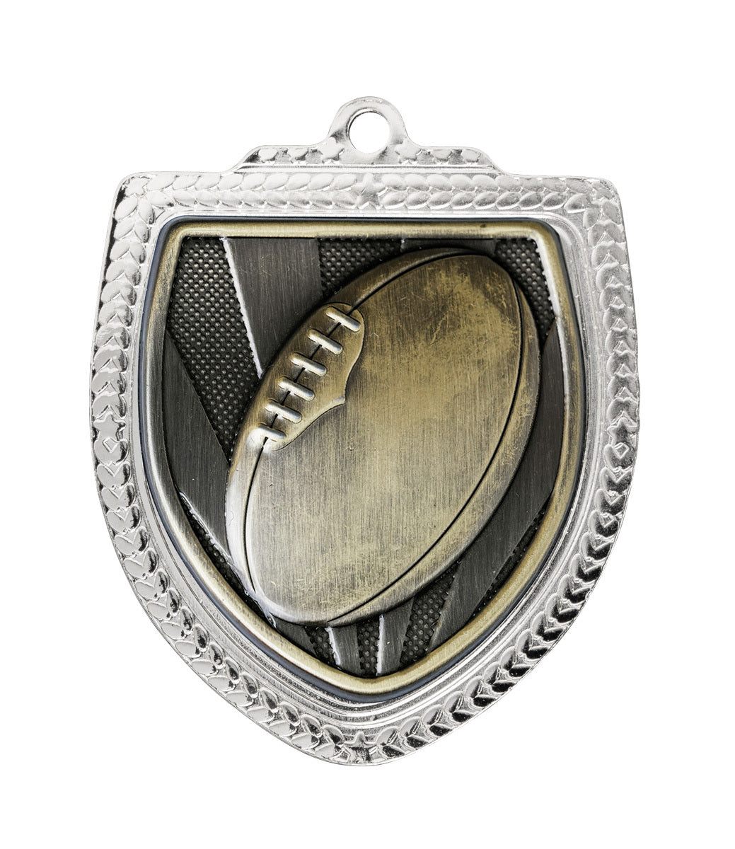 Shield Medal - Aussie Rules Ball