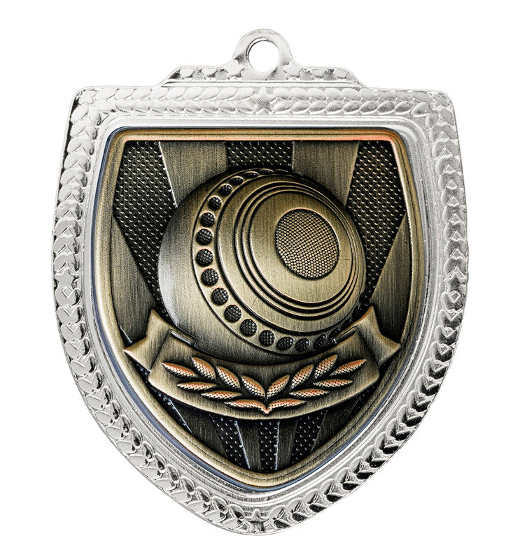 Shield Medal - Lawn Bowls Ball
