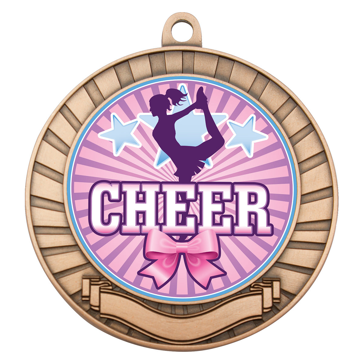 Eco Scroll - Cheer - Bronze