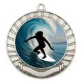 Eco Scroll - Surf - Silver