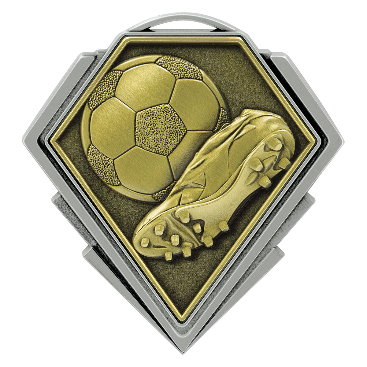 Diamond Glow - Football - Silver