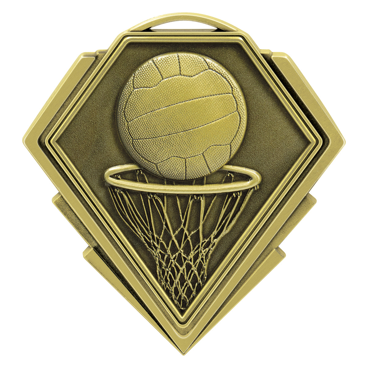 Diamond Glow - Netball - Gold