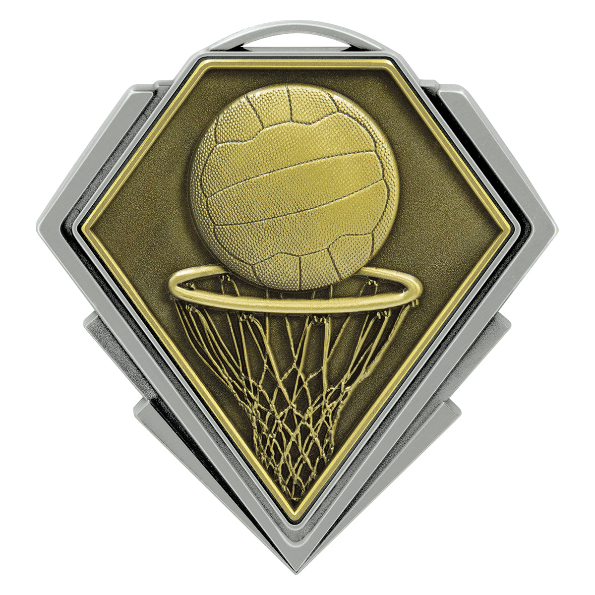 Diamond Glow - Netball - Silver