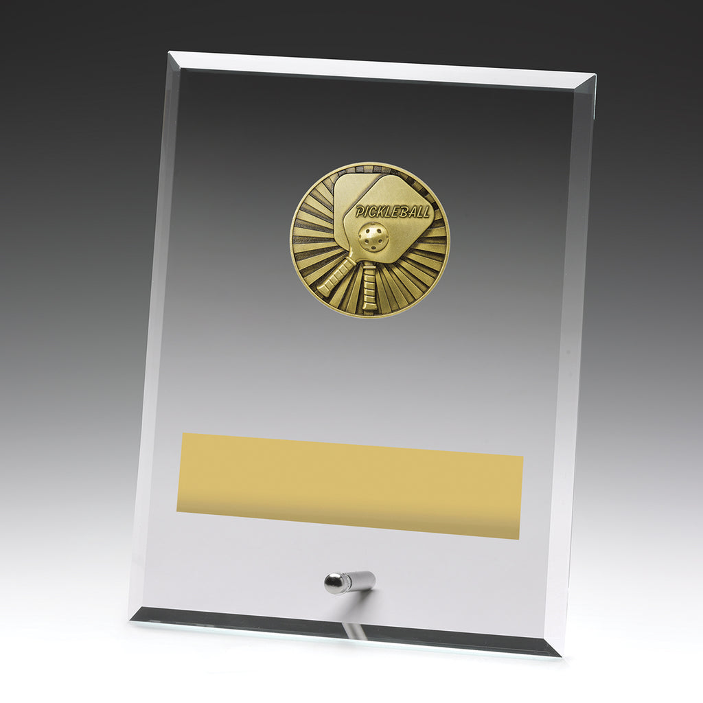 Glass Plaques - Pickleball
