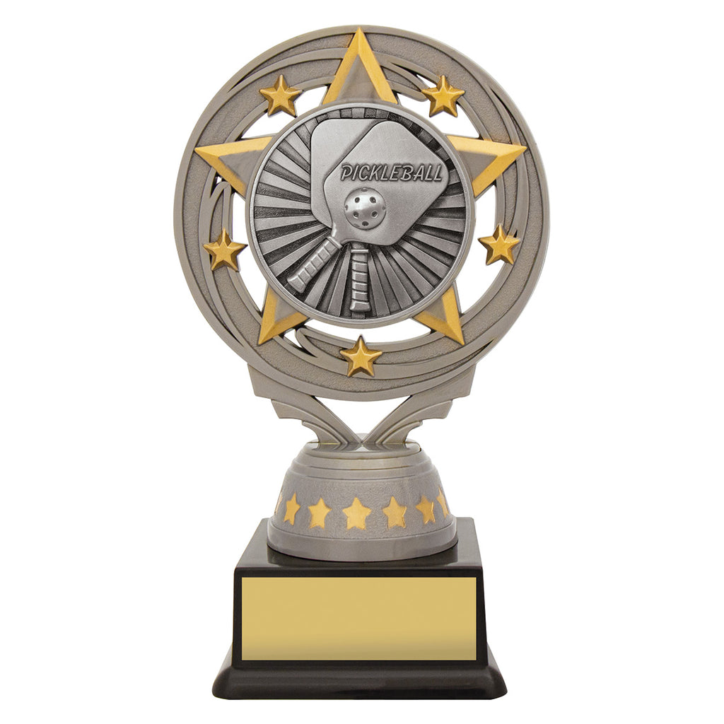 Silver Pickleball Torch