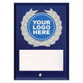 Blue Target Plaque