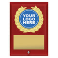 Red Target Plaque
