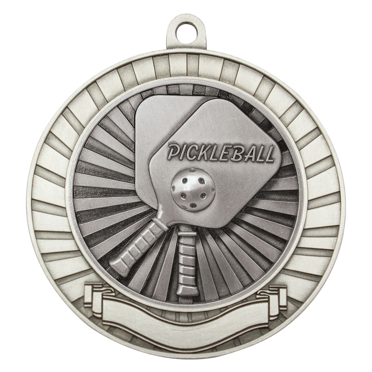 Eco Scroll - Pickleball - Silver