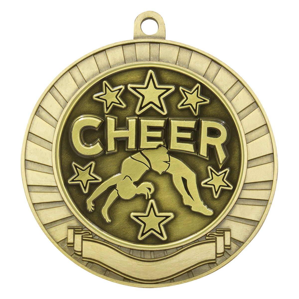 Eco Scroll - Cheer - Gold