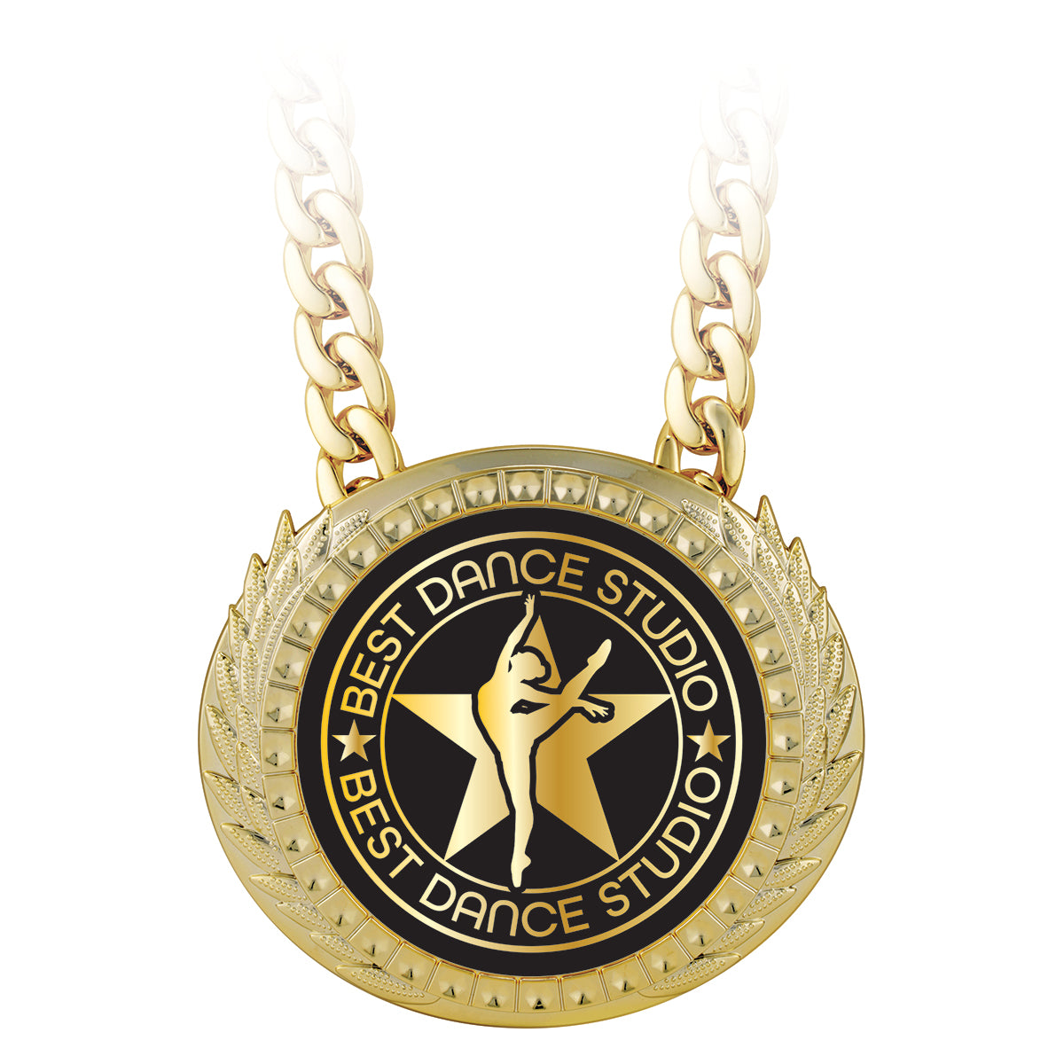 Showstopper Medal & Chain - Gold
