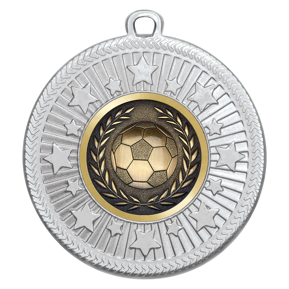Starlight - Football Antique - Silver
